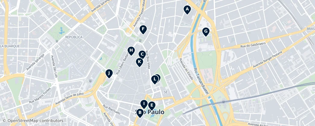 Map of Sé