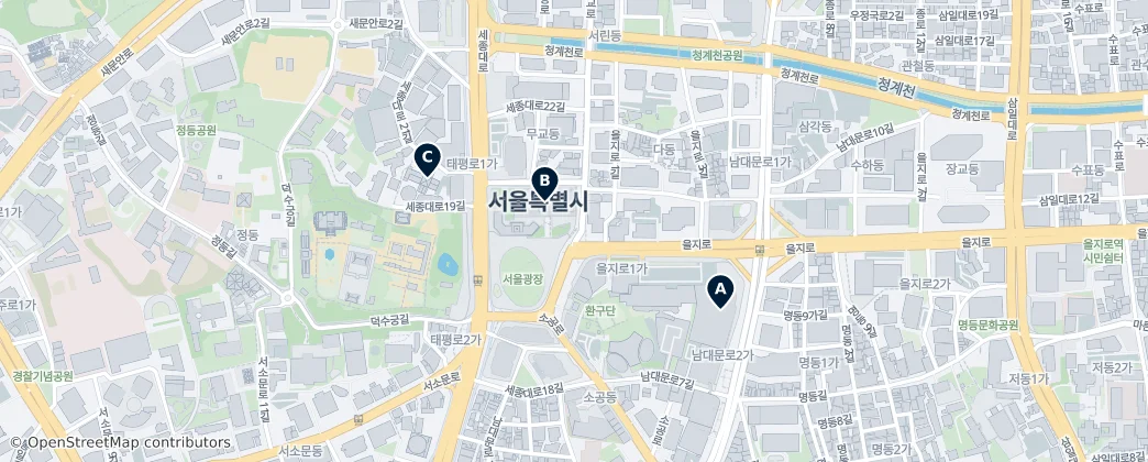 Map of Sogong-dong