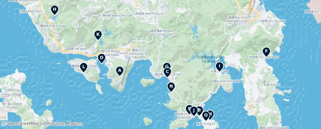 Map of Southern District