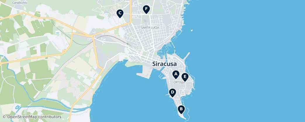 Map of Syracuse