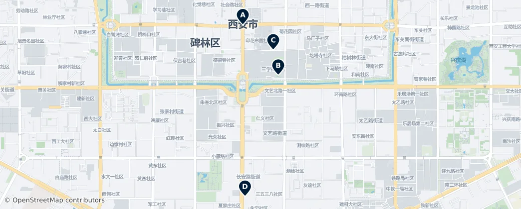 Map of Tai yi lu