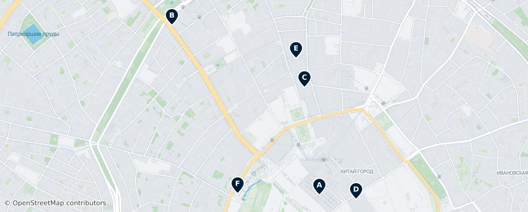 Map of Tverskoy