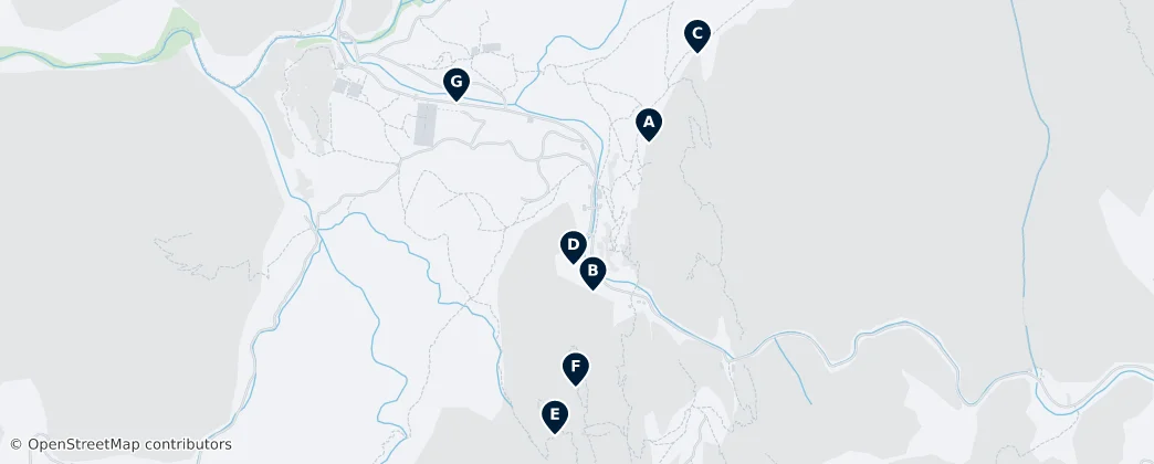 Map of Wadi Musa