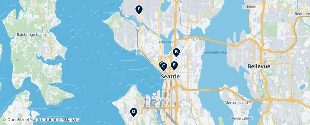 Map of Washington