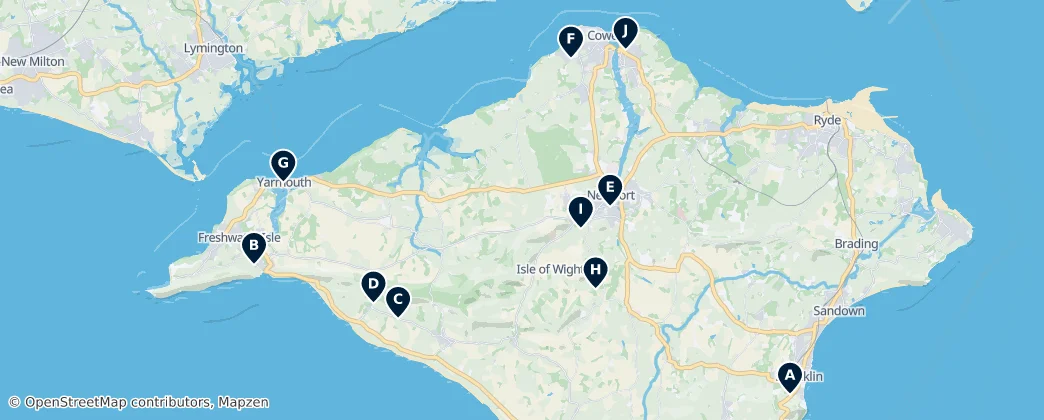 Map of Wight