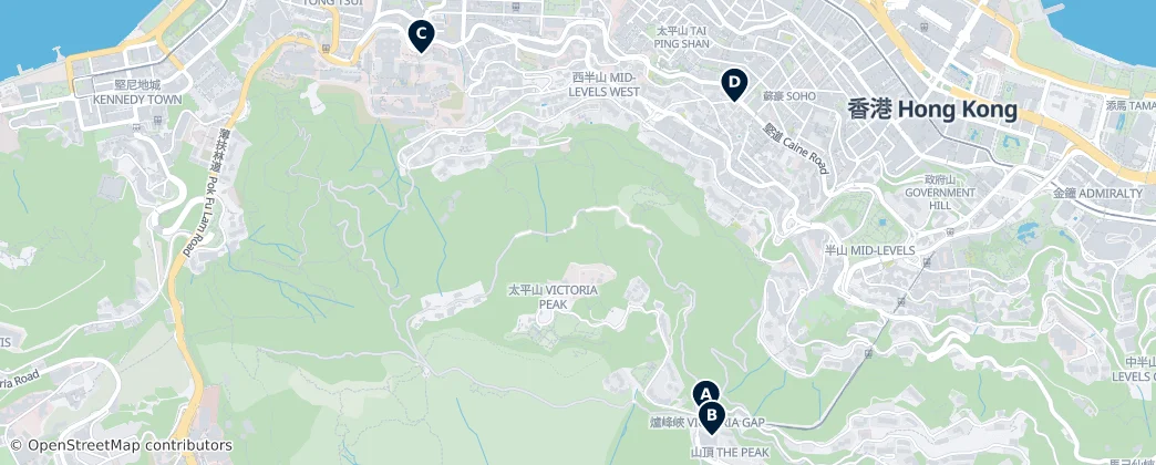 Map of Sai Wan