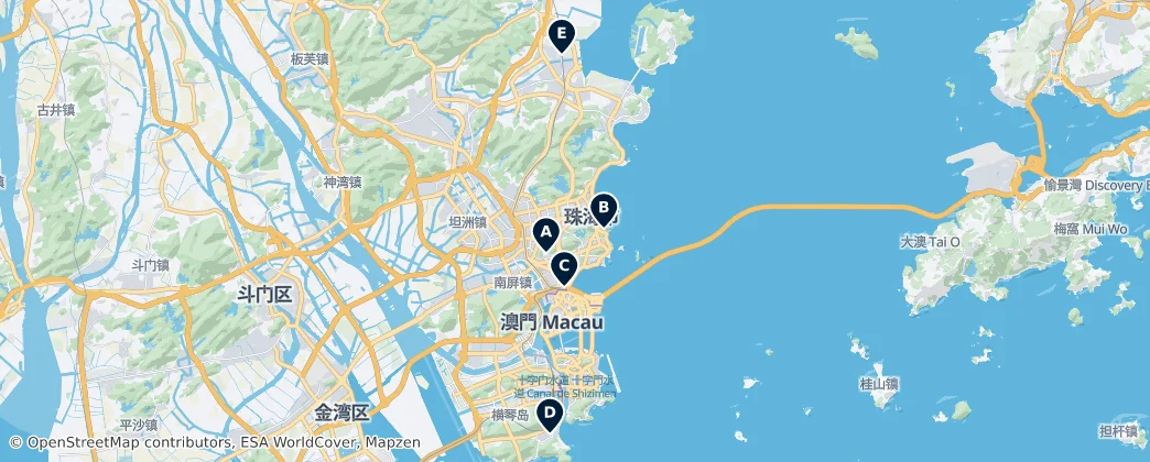 Map of Xiangzhou