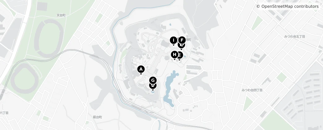 Map of Minamotocho