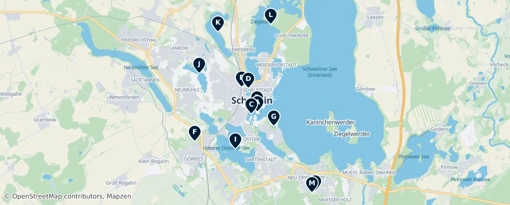 Map of Zvěřín