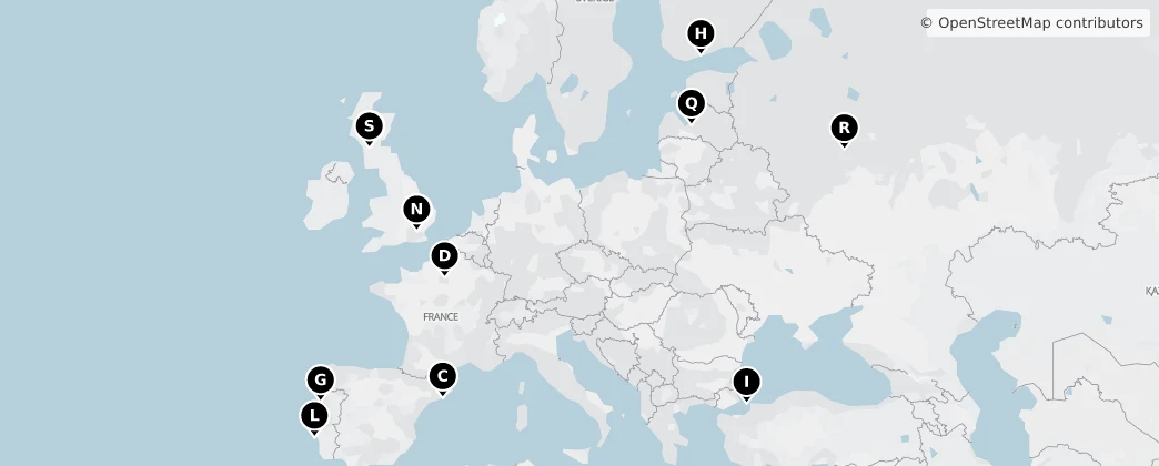 Map of Europa