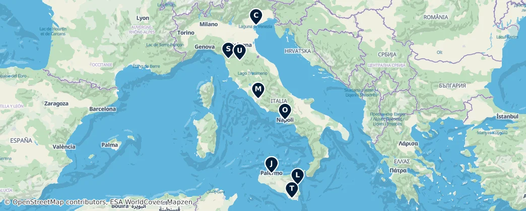 Map of Italien