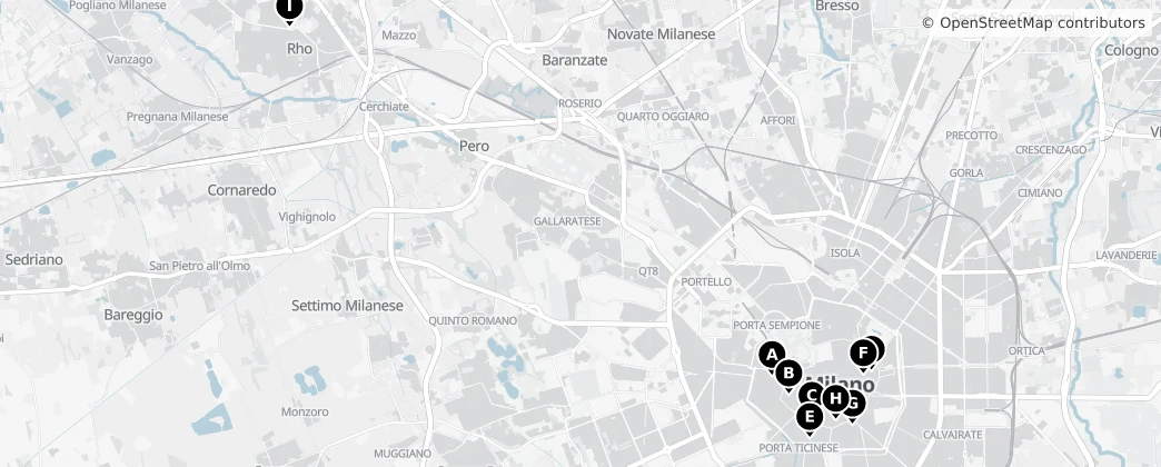 Map of Mailand