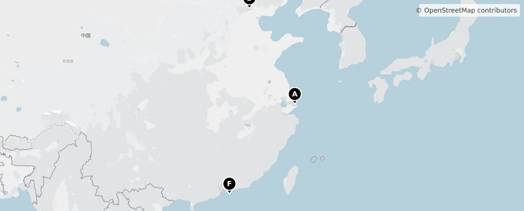 Map of China