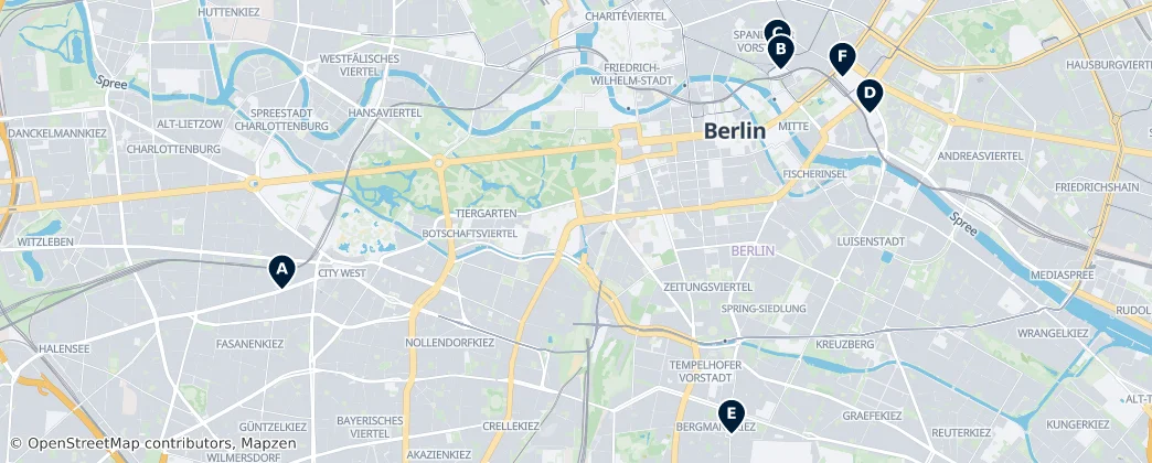 Map of Berlin