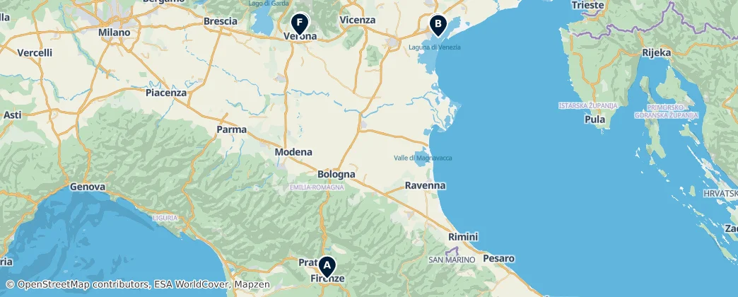 Map of Italien