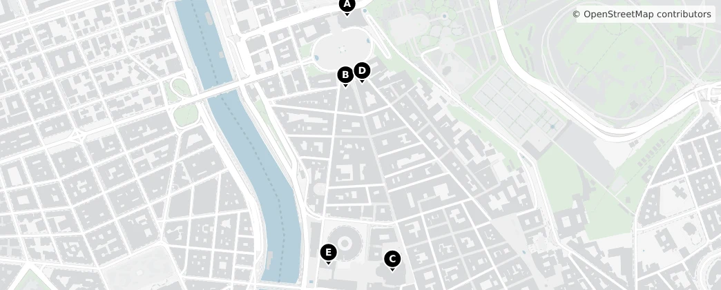 Map of Campo Marzio