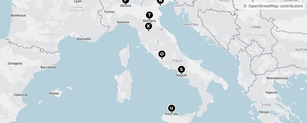 Map of Italien
