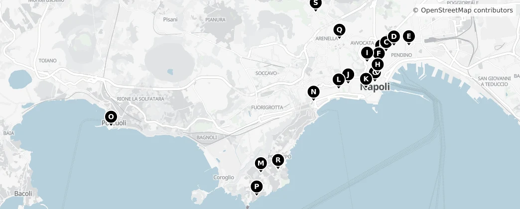 Map of Neapel