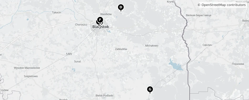 Map of Podlachien