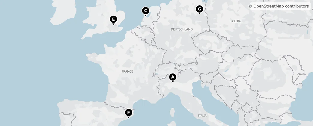 Map of Europa