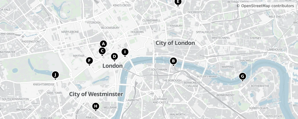 Map of London