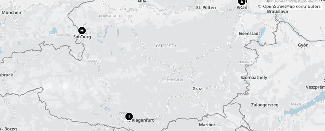 Map of Österreich