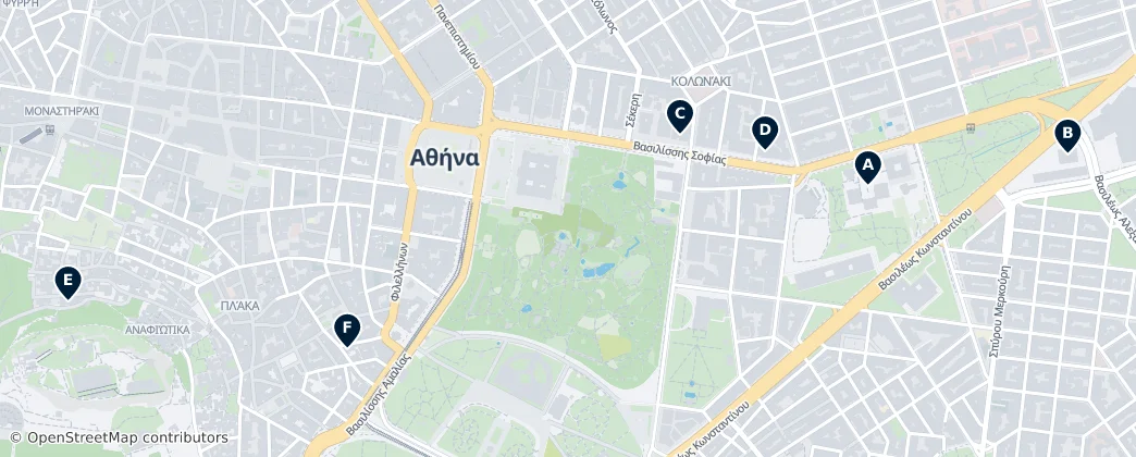 Map of Nea Smyrni