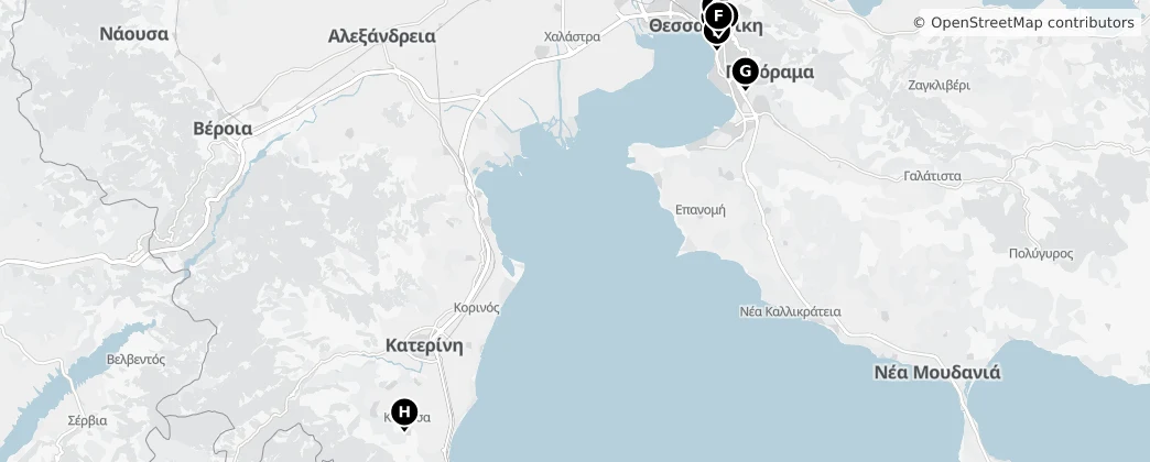 Map of Makedonia - Thrake