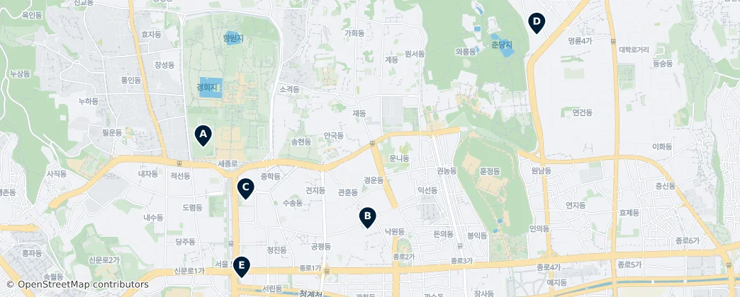 Map of Jung-gu