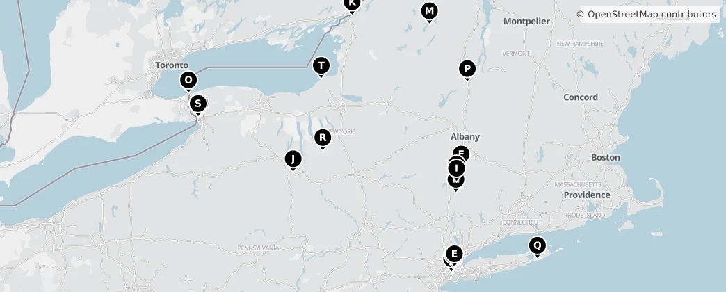 Map of New York