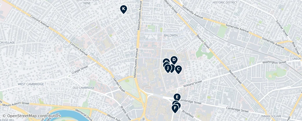 Map of Somerville