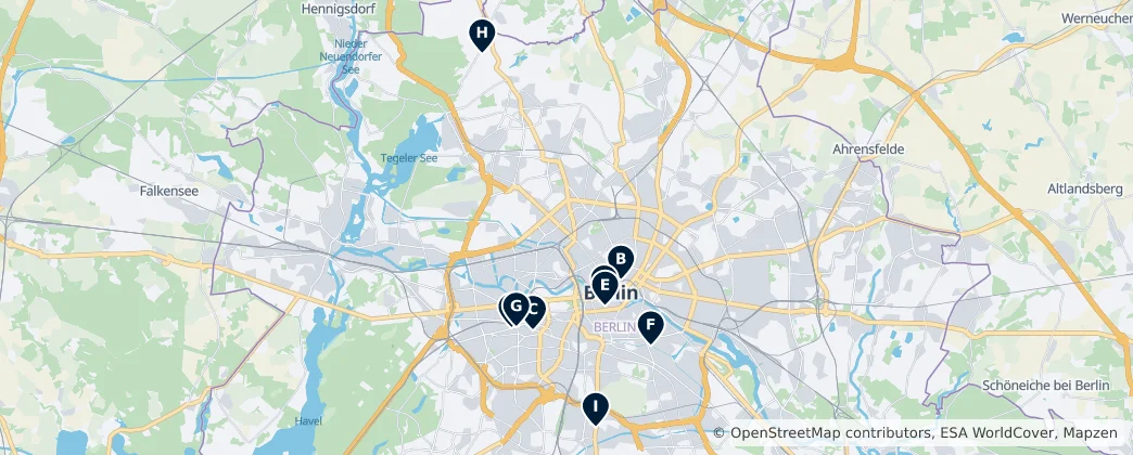 Map of Berlin
