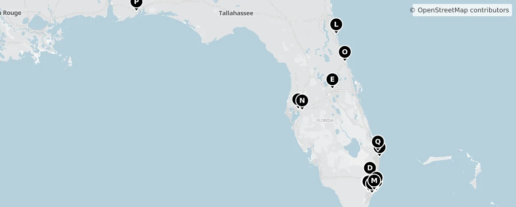Map of Florida