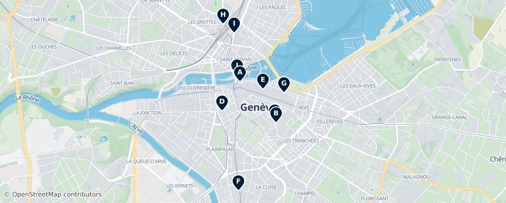 Map of Genf