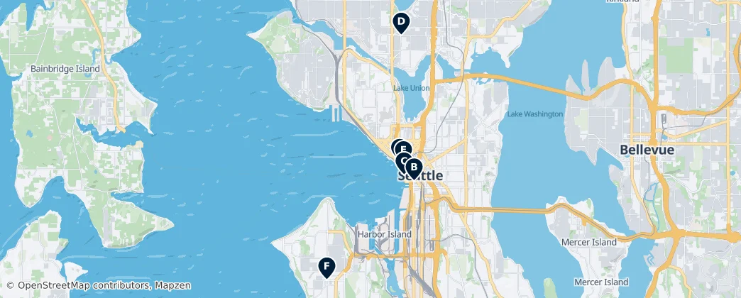 Map of King County