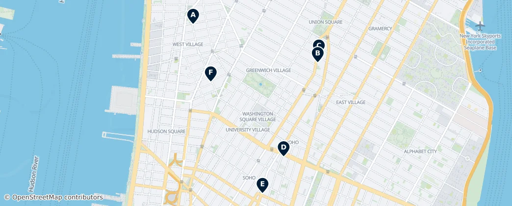 Map of Manhattan Community Board 2