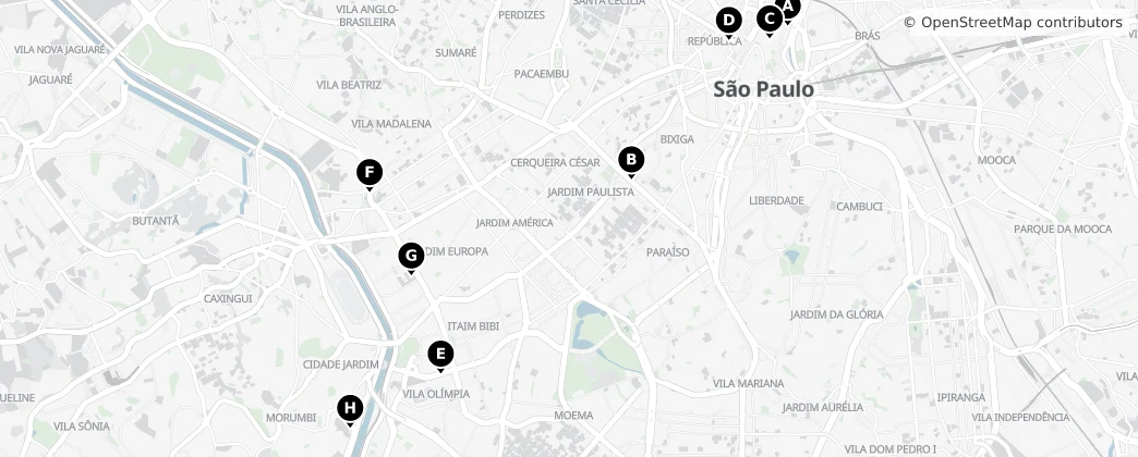Map of Região Geográfica Intermediária de São Paulo