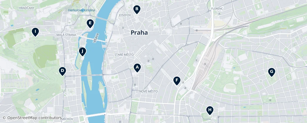 Map of Prag