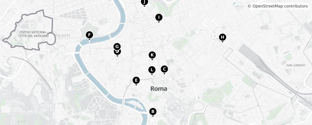 Map of Rom