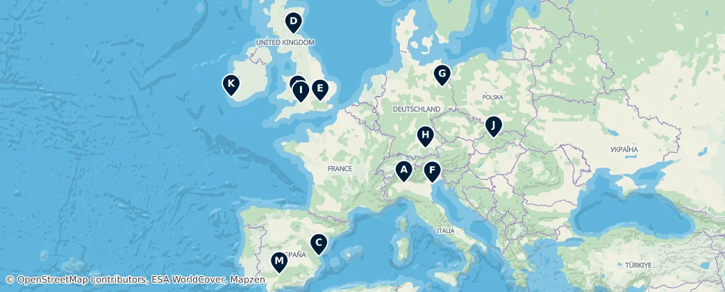 Map of Europa