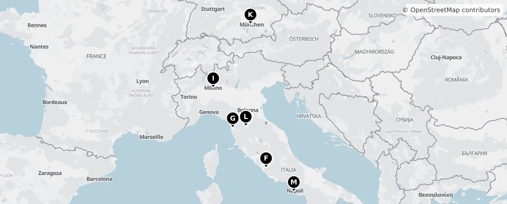 Map of Italien