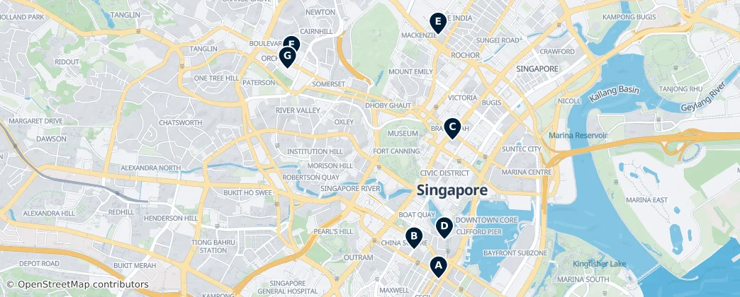 Map of Central