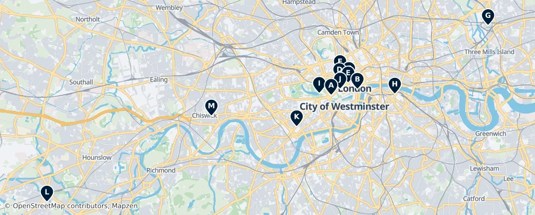 Map of London