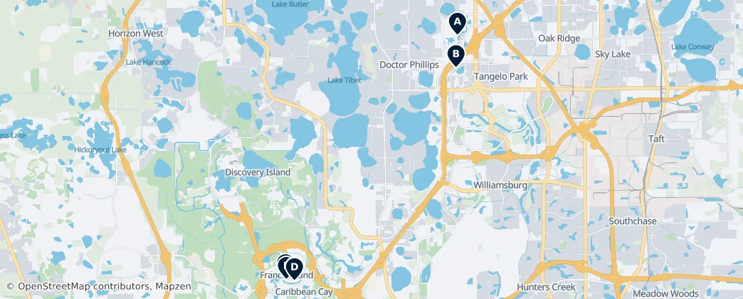 Map of Orange County
