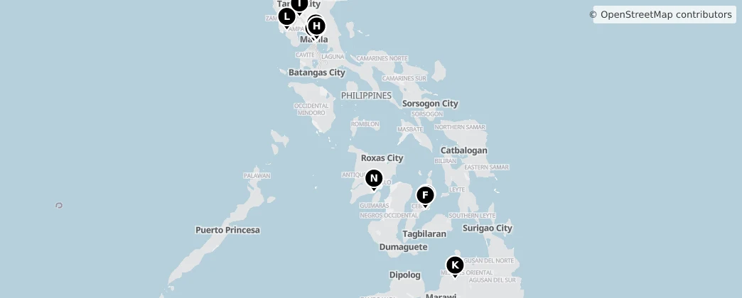Map of Philippinen