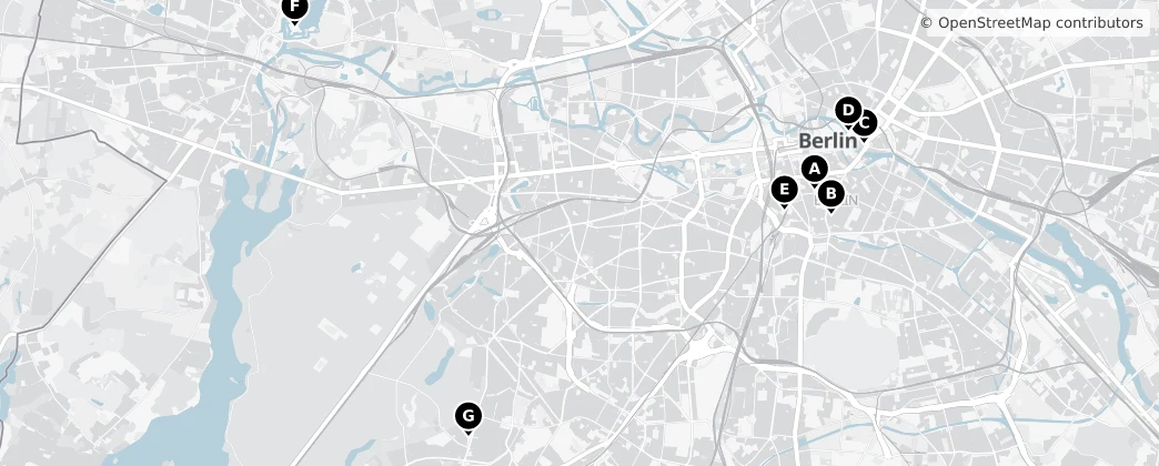 Map of Berlin