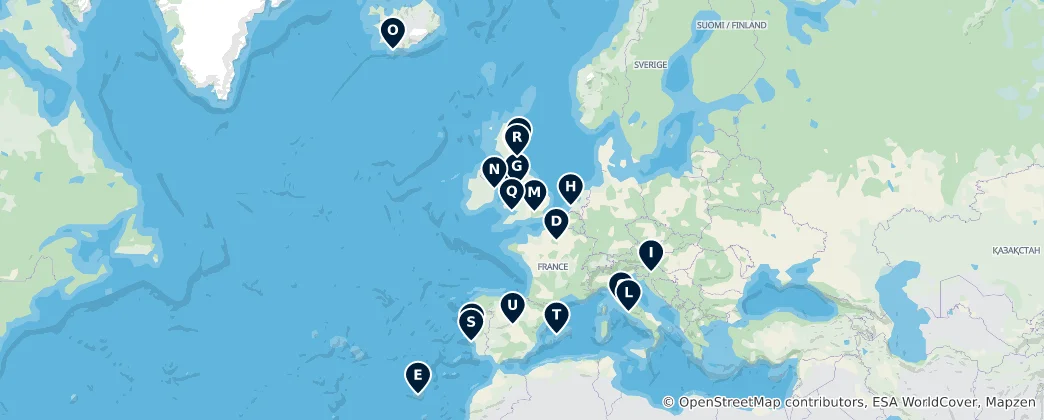 Map of Europa