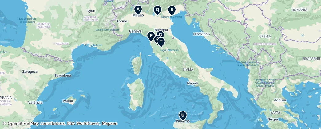 Map of Italien
