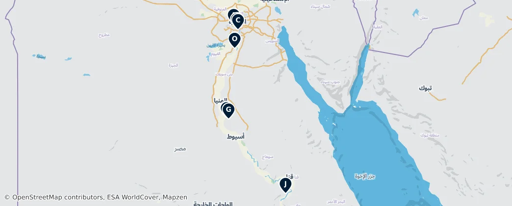 Map of Ägypten