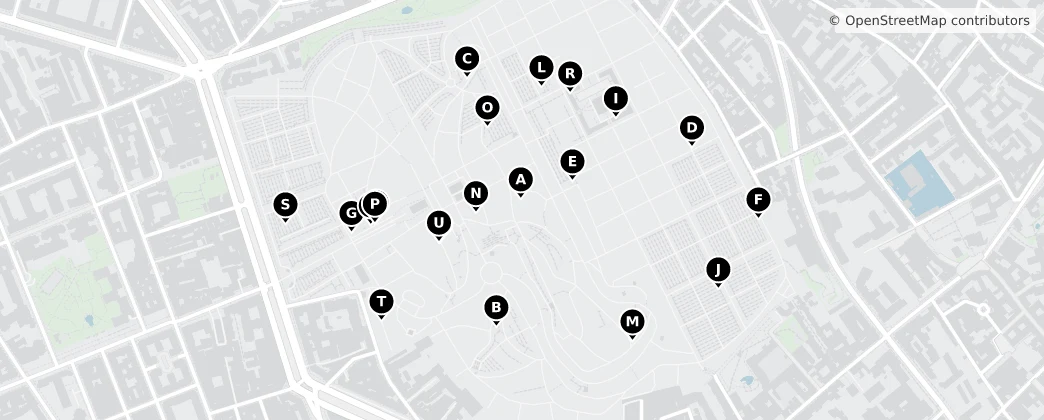 Map of Montreuil